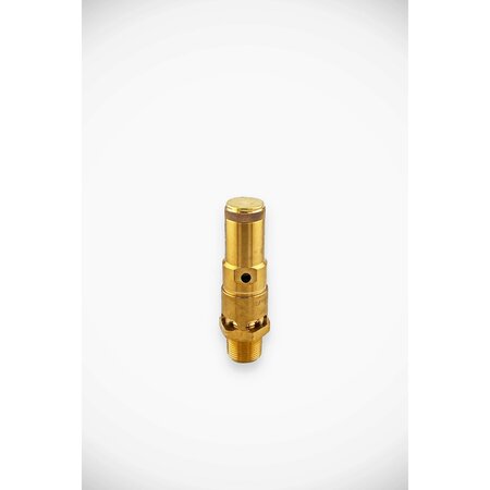 GOETZE KG PRV series 810, ASME certified, Brass, for gaseous media, 3/4 in. male NPT, 200 PSI 810sGK-20-NPT-m/-20/-FKM 200 PSI